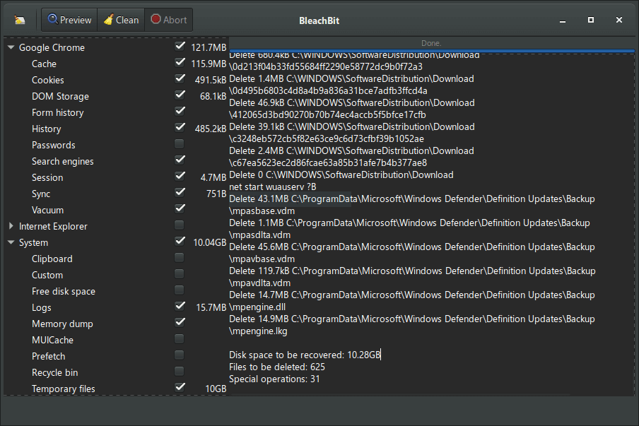 Como realizar un borrado seguro usando BleachBit 1 BleachBit
