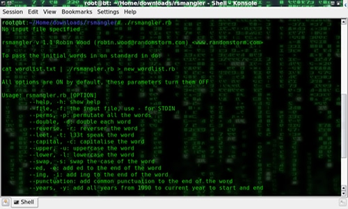 RSMangler Multiplica tus diccionarios para hacer BruteForce 1 RSMangler Multiplica tus diccionarios para hacer BruteForce