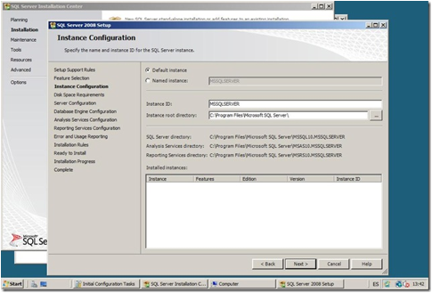 Descripción: InstanceConfiguration