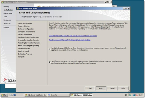 Descripción: ErrorUsage