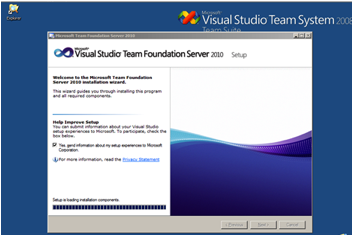 Instalación de TFS, SQL Server 2008 y SDL