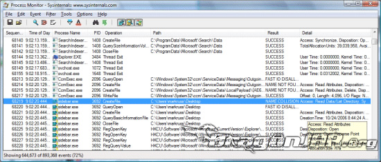 Monitoreo de Procesos, Registro y Archivos en Windows