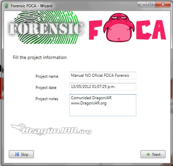 Manual NO Oficial de la FOCA Forensic