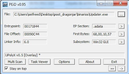 Análisis de un malware de infección automática, caso @Hack_x_Crack - Parte I