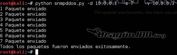 Explotando DDoS usando servidores SNMP