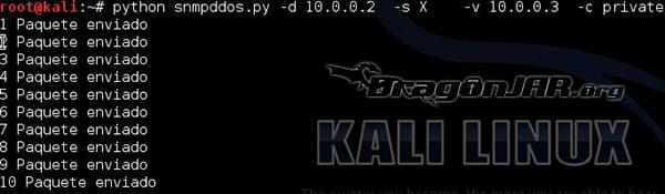 Explotando DDoS usando servidores SNMP